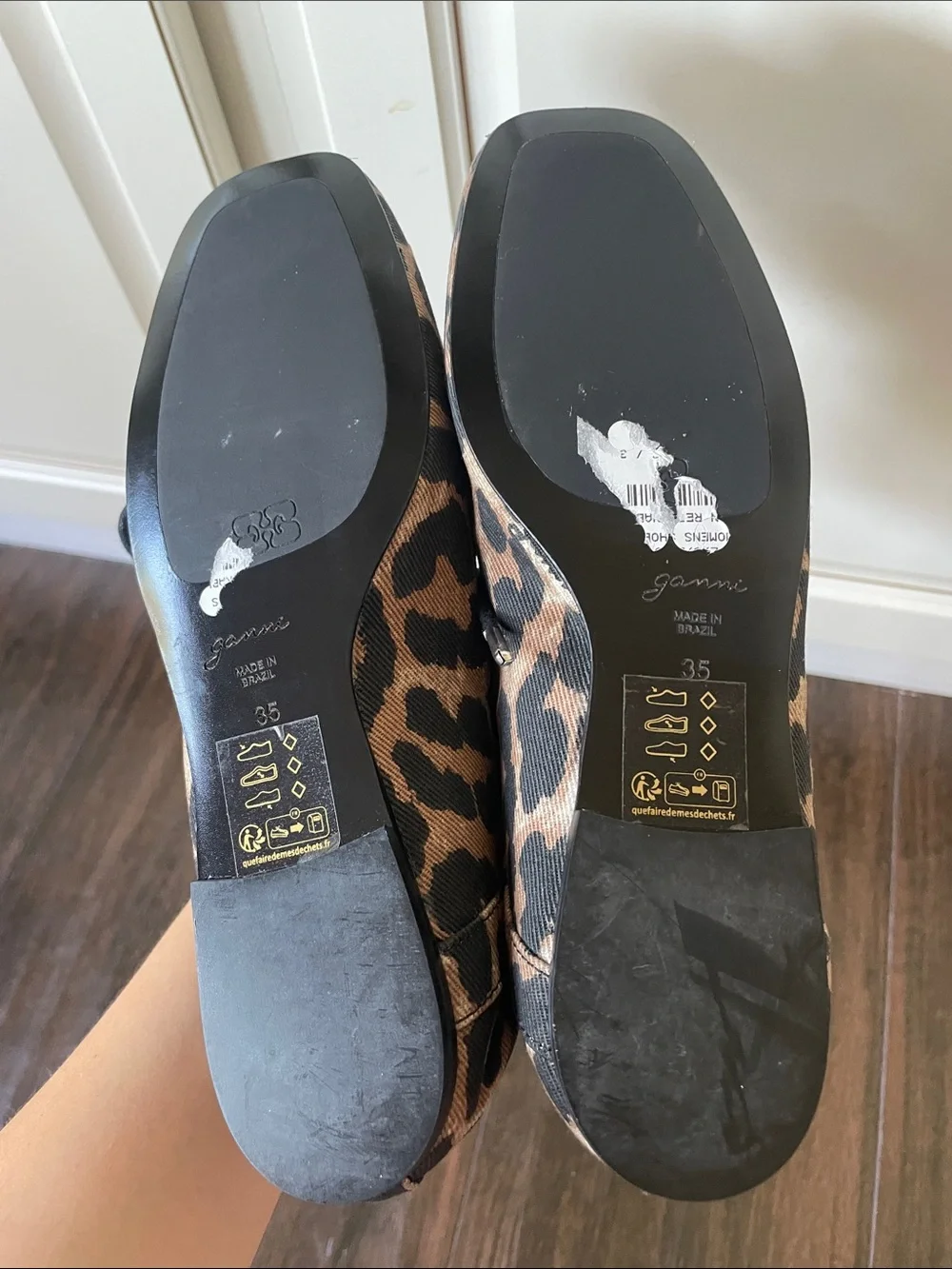 NWT GANNI Eyelets Lace Up Ballerina Flats!